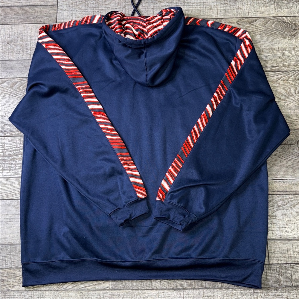 Zubaz NFL New England Patriots Pullover Hoodie - Picture 6 of 7